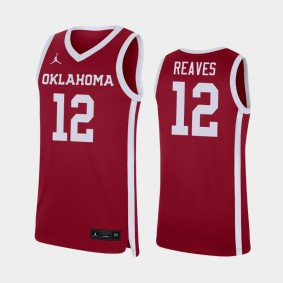 Oklahoma Sooners Austin Reaves Crimson Replica Men's College Basketball Jersey