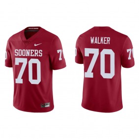 Brey Walker Oklahoma Sooners Nike Game College Football Jersey Crimson