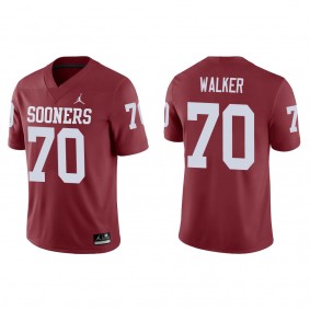 Brey Walker Oklahoma Sooners Jordan Brand Game College Football Jersey Crimson