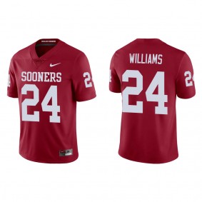 Gentry Williams Oklahoma Sooners Nike Game College Football Jersey Crimson