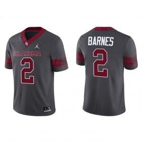 Jovantae Barnes Oklahoma Sooners Nike Alternate Game Jersey Anthracite