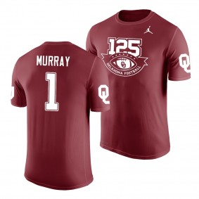 Oklahoma Sooners Kyler Murray Crimson 125th Football Season Legend T-Shirt