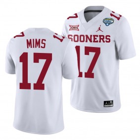 Oklahoma Sooners Marvin Mims 2020 Cotton Bowl Classic White College Football Jersey