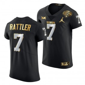 Oklahoma Sooners Spencer Rattler 2020 Cotton Bowl Classic Jersey Black Golden Edition